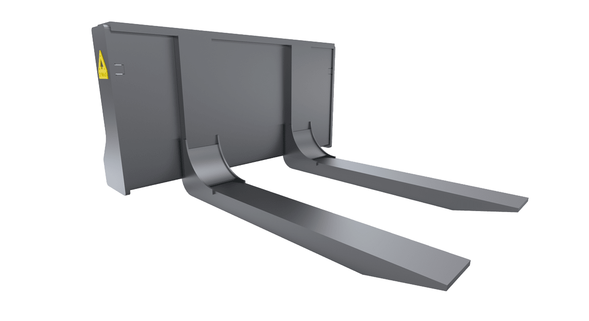 Welded Fixed Tines - Block Handling Forks Dymax block handling forks with welded fixed tines