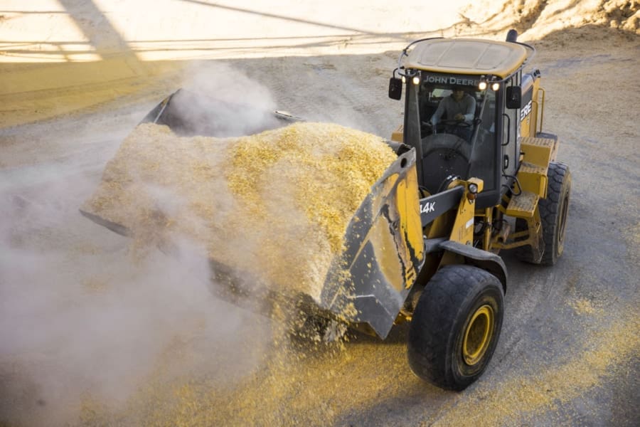 Rollout Bucket Attachment for Wheel Loaders