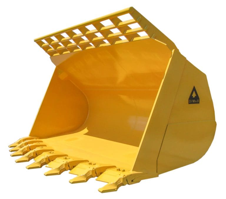 Spade Nose Quarry Rock Buckets Dymax Inc